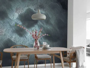 Best Abstracte blauwe textuur fotobehang Gang | Oppervlakten