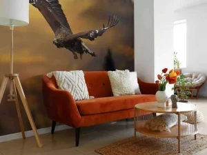 Best Adelaars in de Alpen fotobehang Dieren