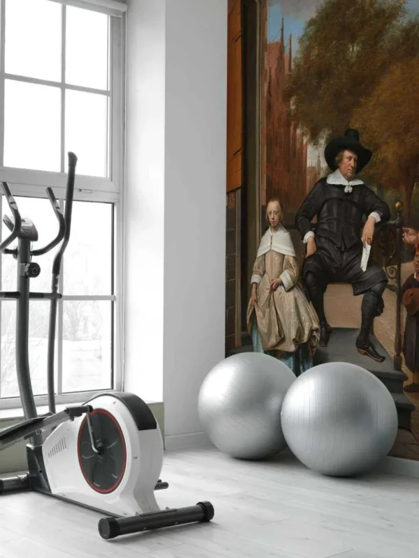 Sale Adolf en Catharina Croeser aan de Oude Delft fotobehang Keuken | Kunst & Design