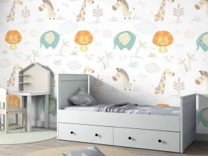 Hot Afrikaanse dieren Kinderkamer | Dieren