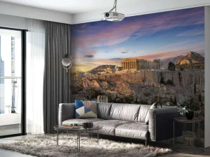 Hot Akropolis in Athene fotobehang Architectuur