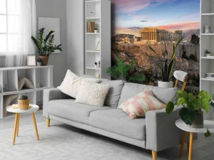 Hot Akropolis in Athene fotobehang Architectuur
