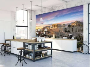 Hot Akropolis in Athene fotobehang Architectuur
