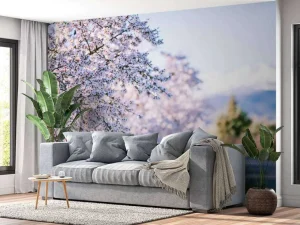 New Amandelboom fotobehang Bloemen