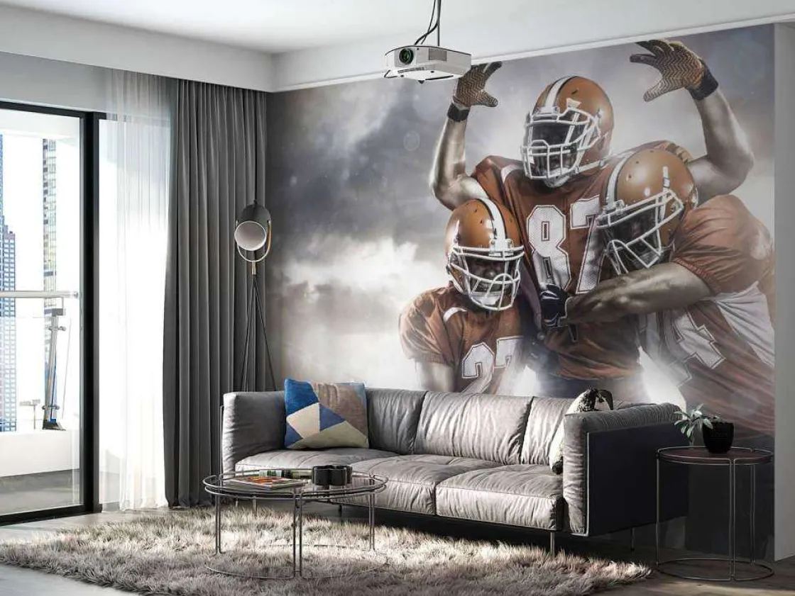 american_football_spelers_2.webp Outlet American Football spelers juichen fotobehang Tienerkamer | Sport