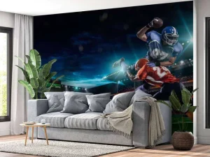 Clearance American Football stadion fotobehang Tienerkamer | Kinderkamer