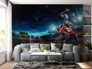 Clearance American Football stadion fotobehang Tienerkamer | Kinderkamer