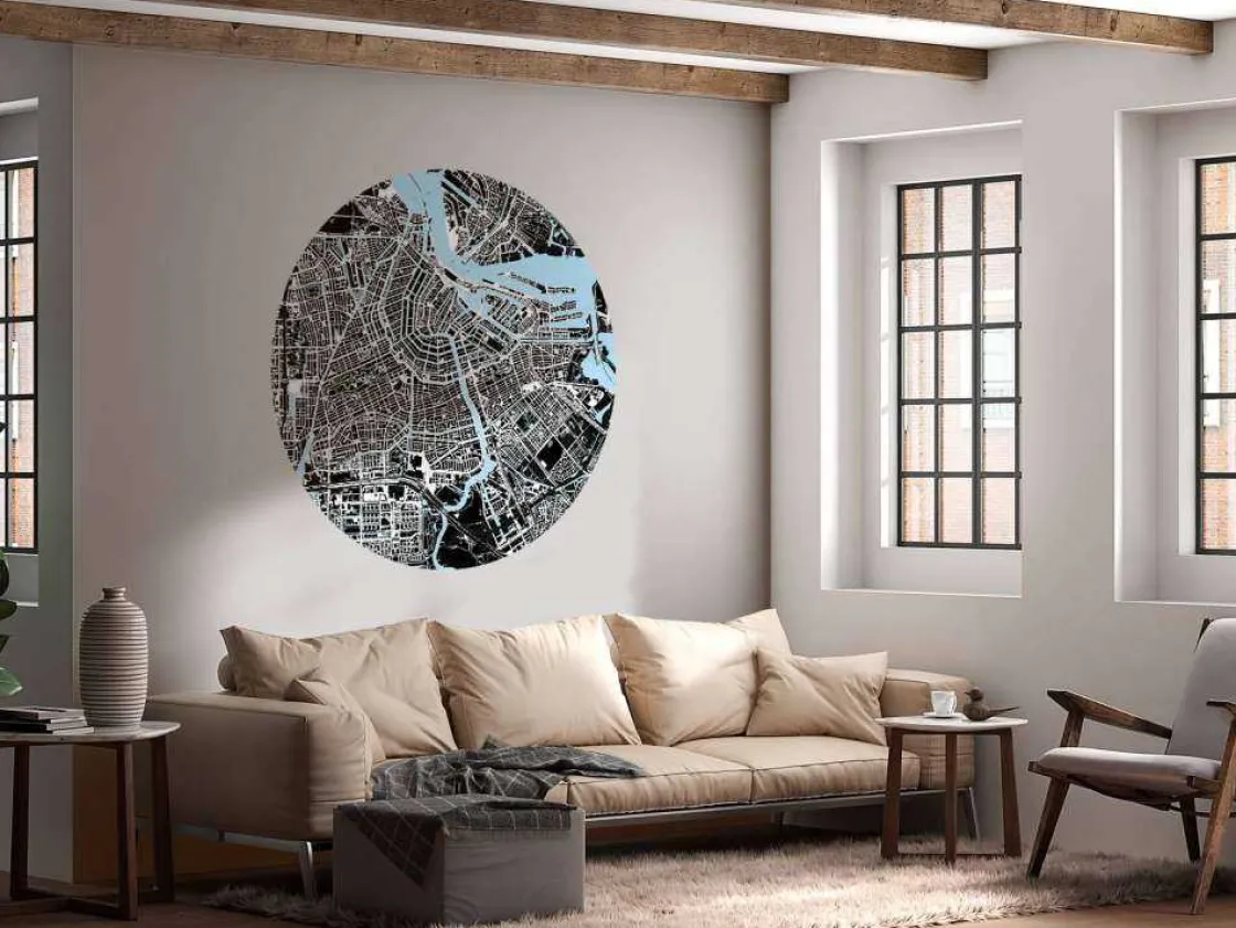 amsterdam_plattegrond_fot_7.webp Hot Amsterdam plattegrond fotobehang Steden | Architectuur