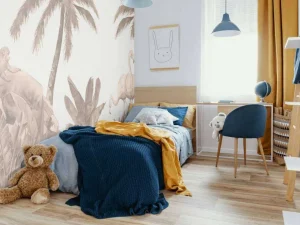 Online Apen en flamingo's Kinderkamer | Dieren