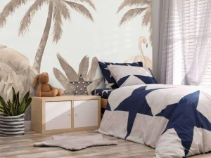 Online Apen en flamingo's Kinderkamer | Dieren