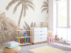 Online Apen en flamingo's Kinderkamer | Dieren