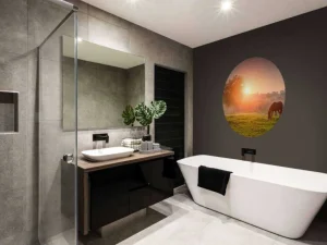 Online Arabisch paard bij zonsondergang fotobehang Tienerkamer | Kinderkamer