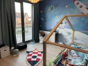 New Astronaut op de Maan Kinderkamer
