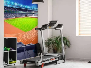 Fashion Atletiekstadion in de avond fotobehang Tienerkamer | Kinderkamer