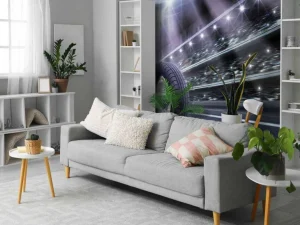 Clearance Band op een race circuit fotobehang Kinderkamer | Transport