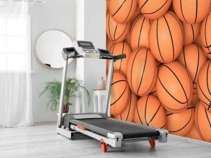 Online Basketballen print fotobehang Kinderkamer | Sport