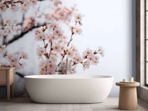 Online Beeldschone Bloesem fotobehang Bloemen
