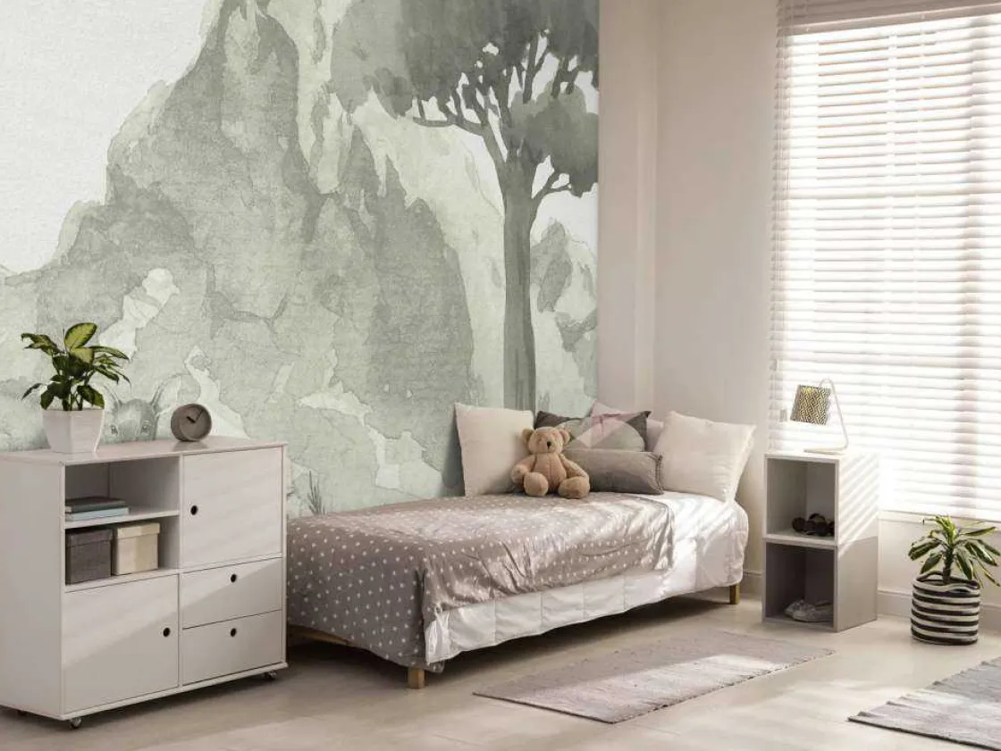 berg_in_groen_3.webp Fashion Berg in groen Kinderkamer | Dieren