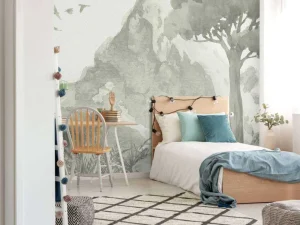 Fashion Berg in groen Kinderkamer | Dieren