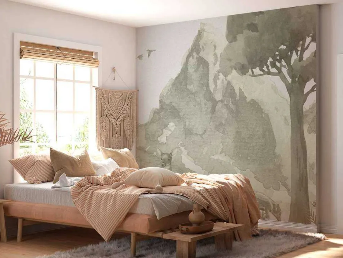 berg_in_groen_8.webp Fashion Berg in groen Kinderkamer | Dieren