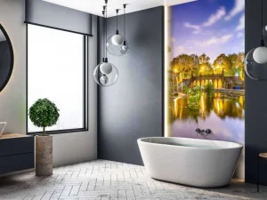 Best Bethesda Terrace en Fountain in Central Park fotobehang Architectuur