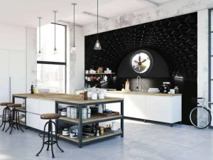 Online Betonnen garage met een ventilatiesysteem fotobehang Transport | Architectuur