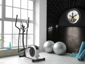Online Betonnen garage met een ventilatiesysteem fotobehang Transport | Architectuur