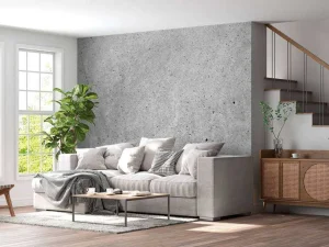 Clearance Betonnen muur fotobehang Gang | Oppervlakten