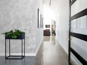 Clearance Betonnen muur fotobehang Gang | Oppervlakten
