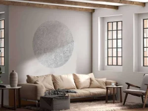 Clearance Betonnen muur fotobehang Gang | Oppervlakten