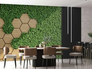 Clearance Bijzondere tuinwand fotobehang Bloemen | Architectuur