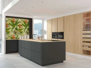 Best Bloemen en bladeren print fotobehang Bloemen