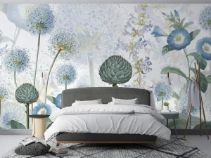 Hot Blue Wild Meadow Bloemen