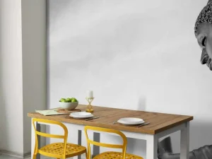 Discount Boeddha met een handgebaar fotobehang Woonkamer | Kunst & Design