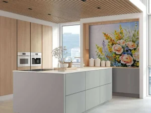 Hot Boeket met zomerse bloemen fotobehang Kunst & Design | Bloemen