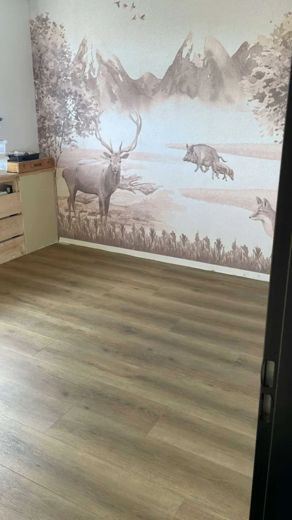 Online Bos met dieren in taupe Kinderkamer | Dieren
