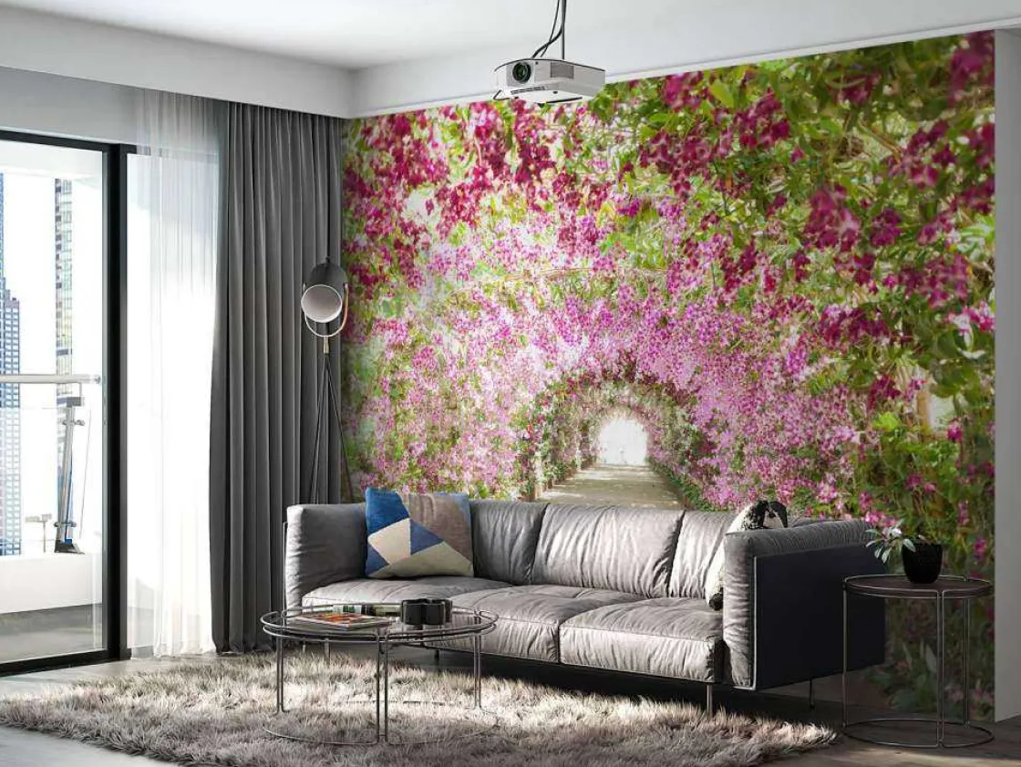 botanische_tuin_met_orchi_10.webp Discount Botanische tuin met orchideeën fotobehang Tienerkamer | 3d