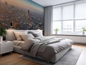 Hot Bovenaanzicht van Utrecht fotobehang Architectuur