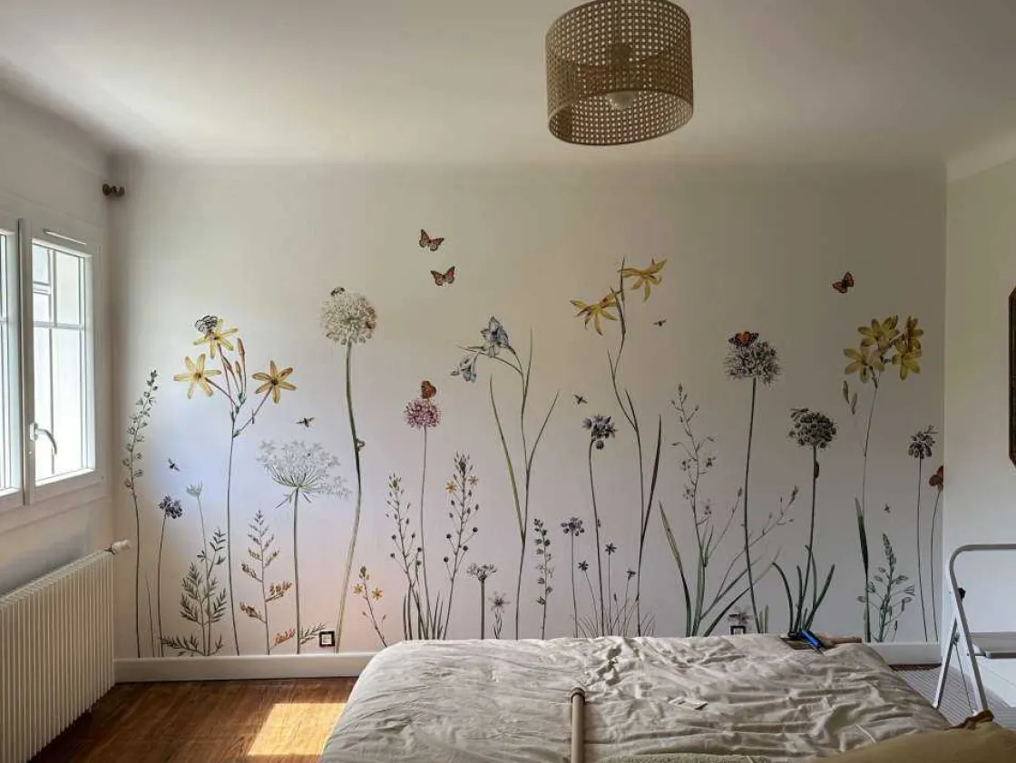 butterfly_garden_1.webp Fashion Butterfly Garden Kinderkamer | Bloemen