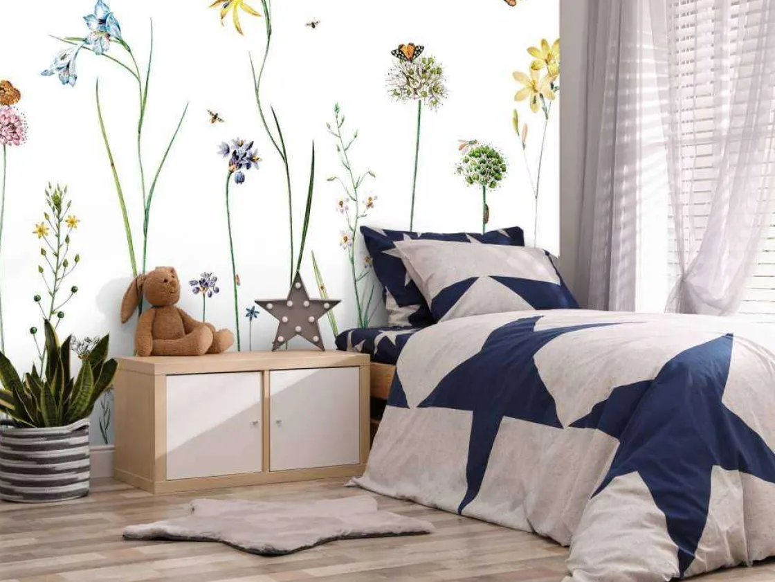 butterfly_garden_10.webp Fashion Butterfly Garden Kinderkamer | Bloemen