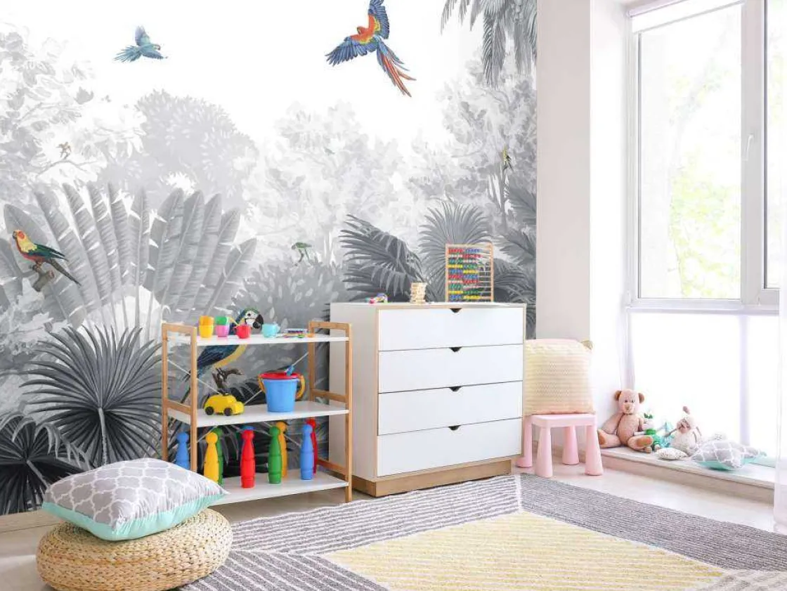 canopy_jungle__black_and__6.webp New Canopy Jungle - Black and White Kinderkamer