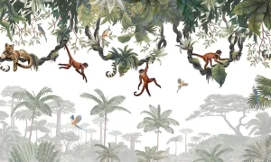Hot Cheeky Monkeys Kinderkamer | Dieren