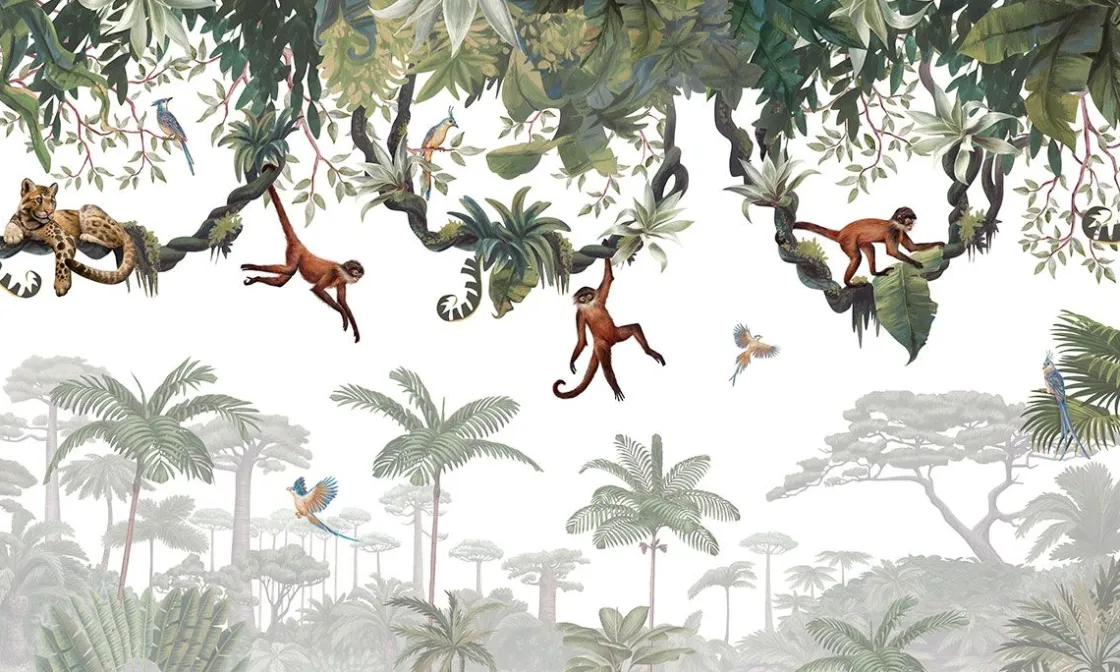 cheeky_monkeys_0.webp Hot Cheeky Monkeys Kinderkamer | Dieren