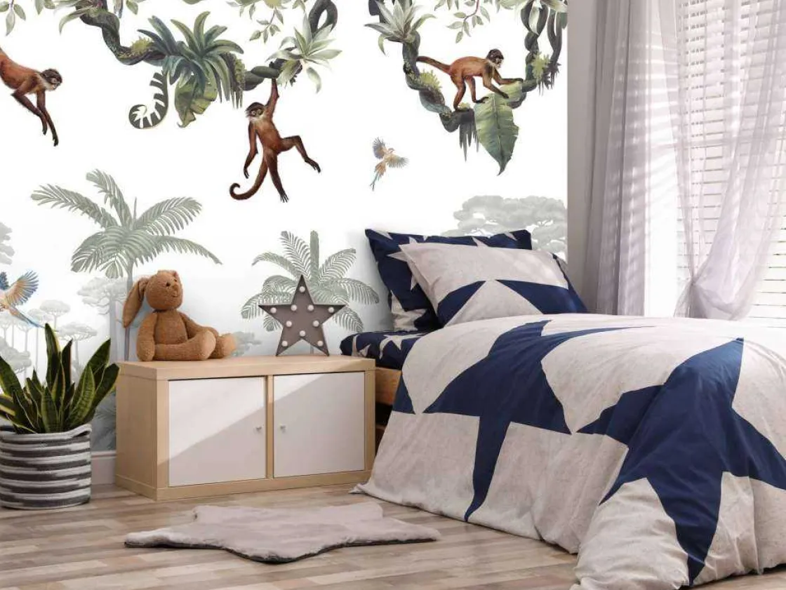 cheeky_monkeys_4.webp Hot Cheeky Monkeys Kinderkamer | Dieren