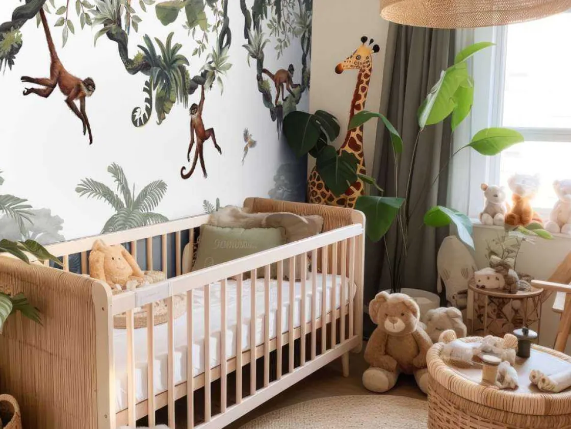 cheeky_monkeys_6.webp Hot Cheeky Monkeys Kinderkamer | Dieren