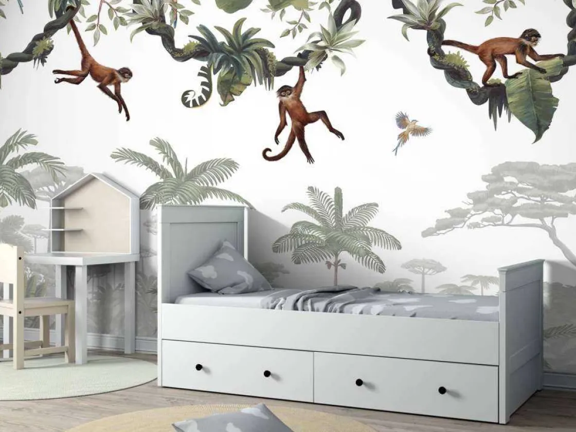 cheeky_monkeys_7.webp Hot Cheeky Monkeys Kinderkamer | Dieren