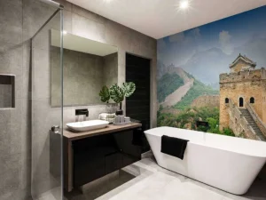 Fashion Chinese Muur landschap fotobehang Architectuur