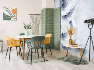 Discount Chrysanthemum bloemen design fotobehang Hobbykamer