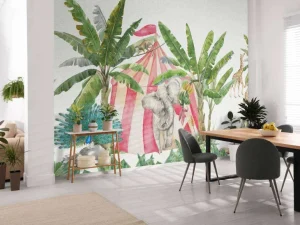 Online Circus in de jungle Kinderkamer