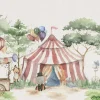 Best Circus in het bos Kinderkamer | Dieren